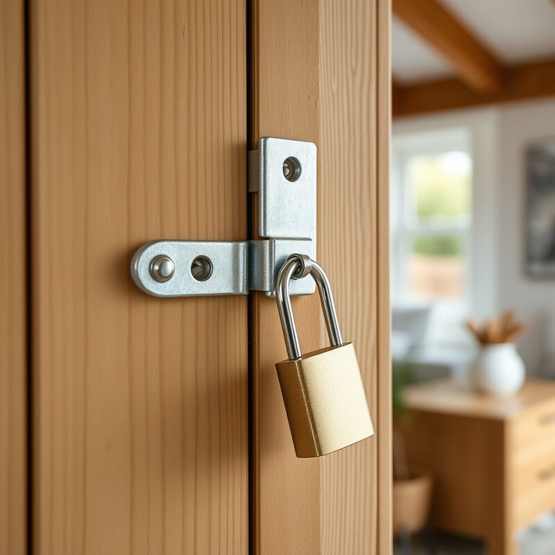 Gate Hasp & Staples