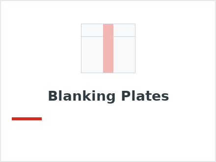 Blanking Plates
