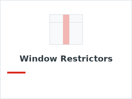Window Restrictors