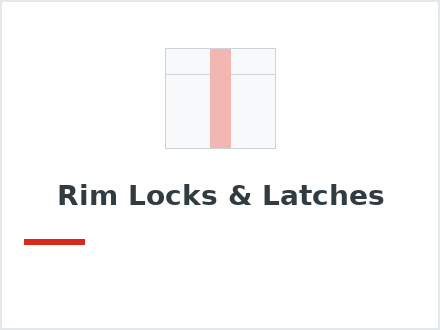 Rim Locks & Latches