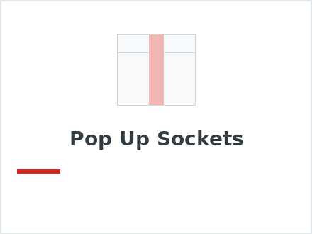 Pop Up Sockets