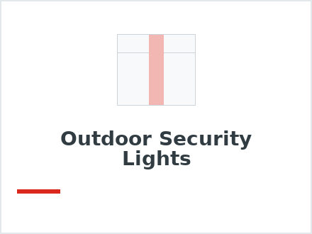 Outdoor Security Lights
