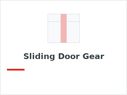 Sliding Door Gear