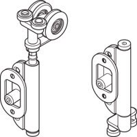HafeleFld 100U End Hanger Sec LH 316 GSS