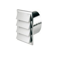 Compairflow 150 Wall Vent D150mm Stainless Steel