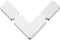 Corner Connector for Z Frame Profile Stainless Steel
