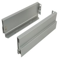 NPS Drawer Sides 90/270mm Silver 1pr
