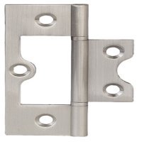 Flush Hinge 75x51mm Brass PCP