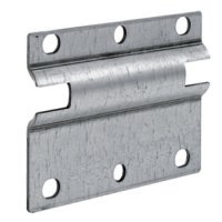 Atlas Lrg Wall Plate 131x86mm Steel/Zinc Alloy ZP