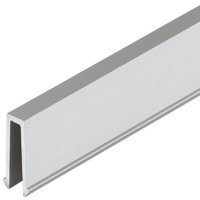 Clip on Profile CTL 4.0m Anodised Silver EV1
