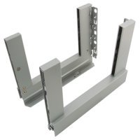 NPS Cry+ Drawer Sides 186/270mm Silver 1pr