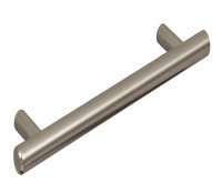 Barnabus Bar Handle Steel B.Nickel D12mm 277mm Fixing Centres