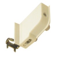 Cabinet Hanger 2-Way DF LH 65kg Plastic CrWht