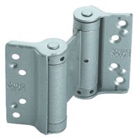 Spring Hinge Dbl Act 75x66mm Steel Silver
