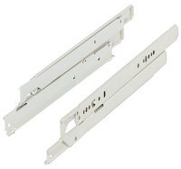 Roller Drawer Runner Base Full 50kg 200mm Wht