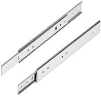 2026 BB Drawer Runner 2-Way Sgl 35kg 600mm Bright Zinc Plated