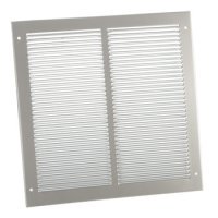 Louvred Air Grille 152x152mm M.Steel/S.Silver