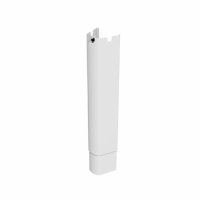 Ropox Cover-Leg 2 Sec w SuppFoot Steel Wht