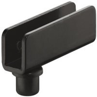 110D Simplex Glass Door Hinge Steel/Plastic Black
