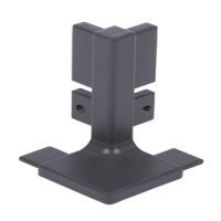 Gola System B+ Profile Conn.Ext Crn Aluminium Black