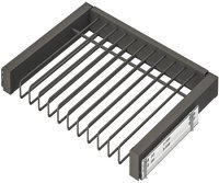 Dresscode Trouser Rack 19/600mm Grey