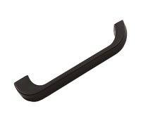 Ashbourne Bar Aluminium Mat Black 160mm Fixing Centres