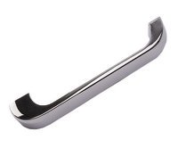 Ashbourne Bar Aluminium Polished Chrome D13mm 320mm Fixing Centres