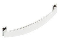 Augusta Bow Handle+BP Zinc Alloy Polished Chrome 160mm Fixing Centres