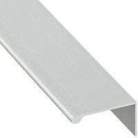 Saane Profile Handle Aluminium Silver 20x43x2500mm