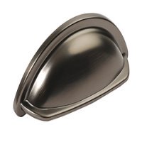 Ariel Cup Handle Zinc Alloy Pewter Effect 76mm Fixing Centres