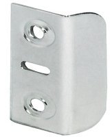 Angled Striking Plate 33x9x12mm Steel NP