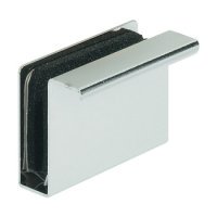 Counterplate w Fingerpull Gls Dr Steel Black
