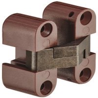 180D Concealed Hinge 33mm UH Brs/Plastic Brw