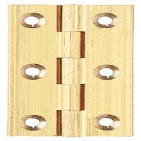 Broad Style Hinge 51x29mm Brass SBL