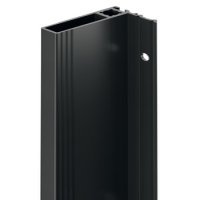 Slido F-Hd26 A2 Handle Profile 2.5m Aluminium Black