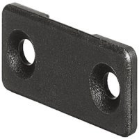 Planofit Straight System Retain Plt Plastic Wht