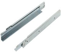 Roller Drawer Runner Base Sgl 100kg 600mm Glv