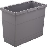 One2Four Bin 275x211x423mm 21L Aluminium Grey
