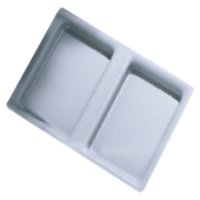 One2Four Bin Lid 13.5L Plastic Aluminium Grey