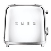 Smeg FAB TSF01SSUK Toaster 2 Slc Chrome