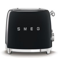 Smeg FAB TSF03BLUK Toaster 4 Slc Black