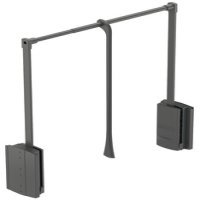 2004 WithRobe Pull Rail 600-1000mm Antique/Antique