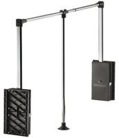WithRobe Lift Pull 870-1190mm 15kg CP/Black