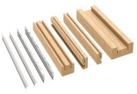 Hafele Optimo Jamb Kit 125mm Standard
