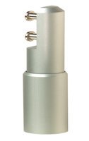 Cubicle Partition Supp Leg 12-21mm Black
