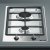 Smeg Cls Dom PGF32G Hob Gas 2Z Stainless Steel