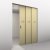 Hawa Telescopic 80/3 Fitting Set