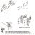 Drawer Moulded Plastic Fixing Component Set