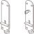 HafeleFld 100U DBolt 190 Btm wo Lock GSS