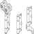 HafeleFld 100U Inter Hanger Set 316 SSS